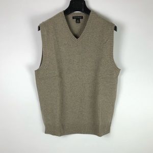 Banana Republic,  Gray Sweater Vest, Men's Large